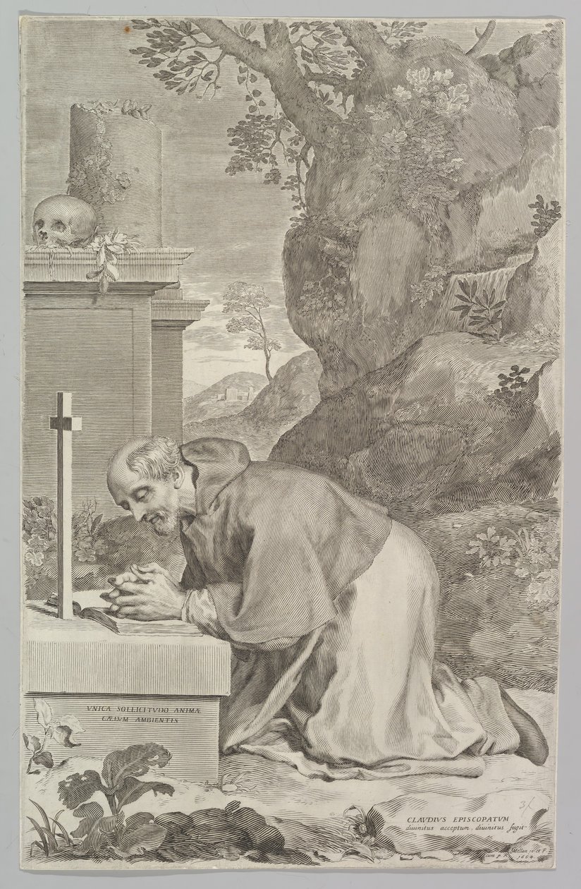 Aziz Claude, 1664. by Claude Mellan