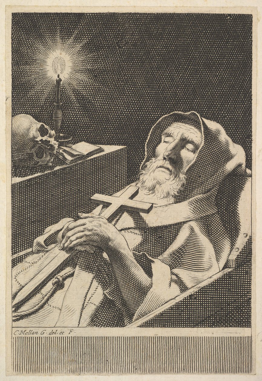 Aziz Francis de Paul. by Claude Mellan