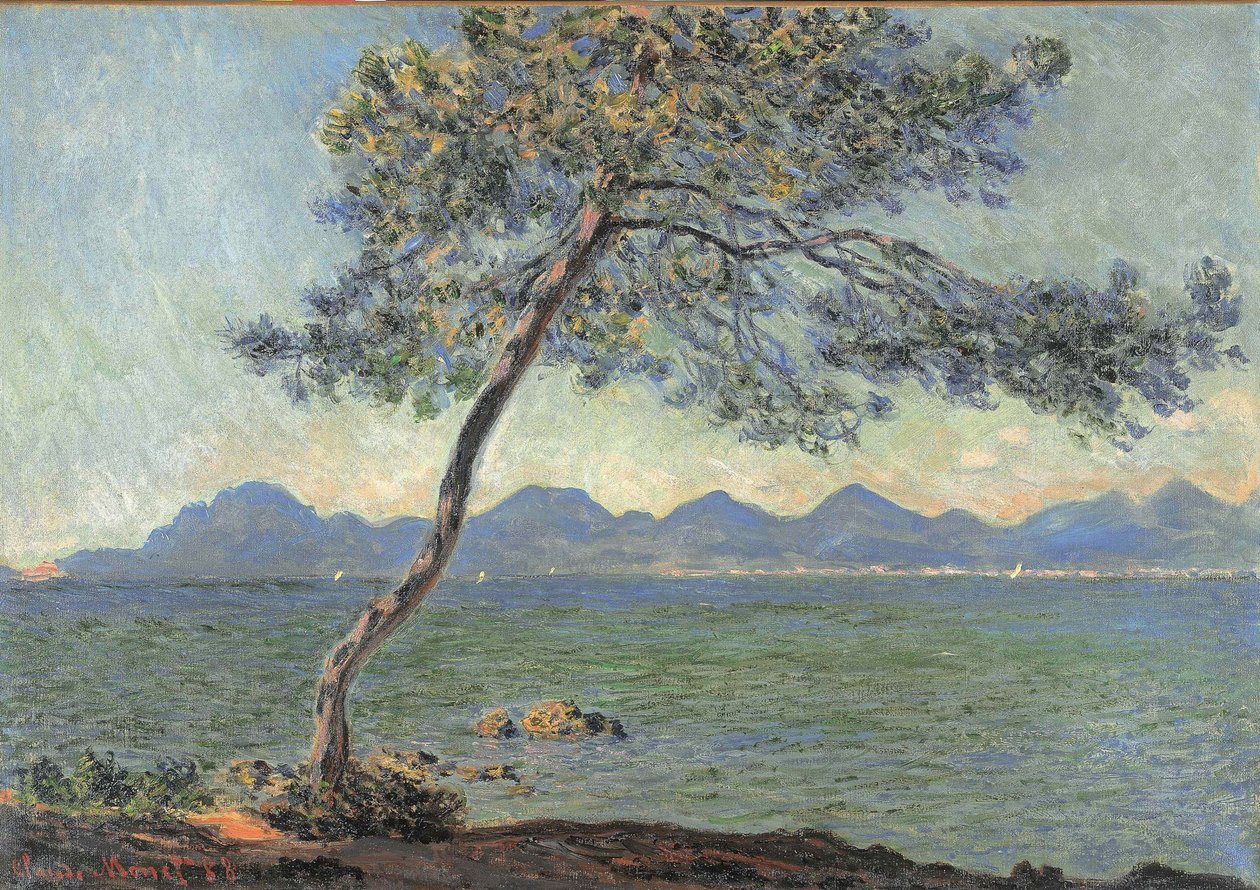 Antibes, 1888. by Claude Monet