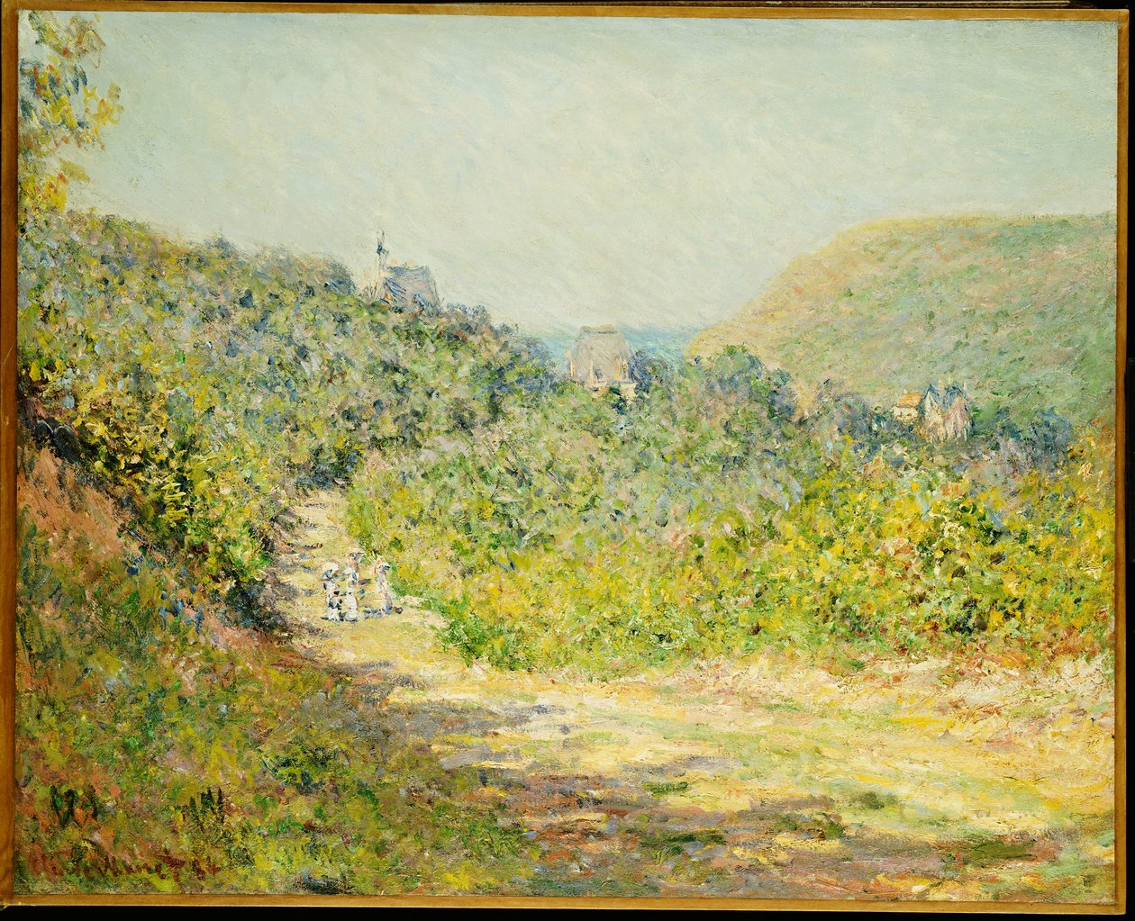 Aux Petites Dalles, 1884 by Claude Monet