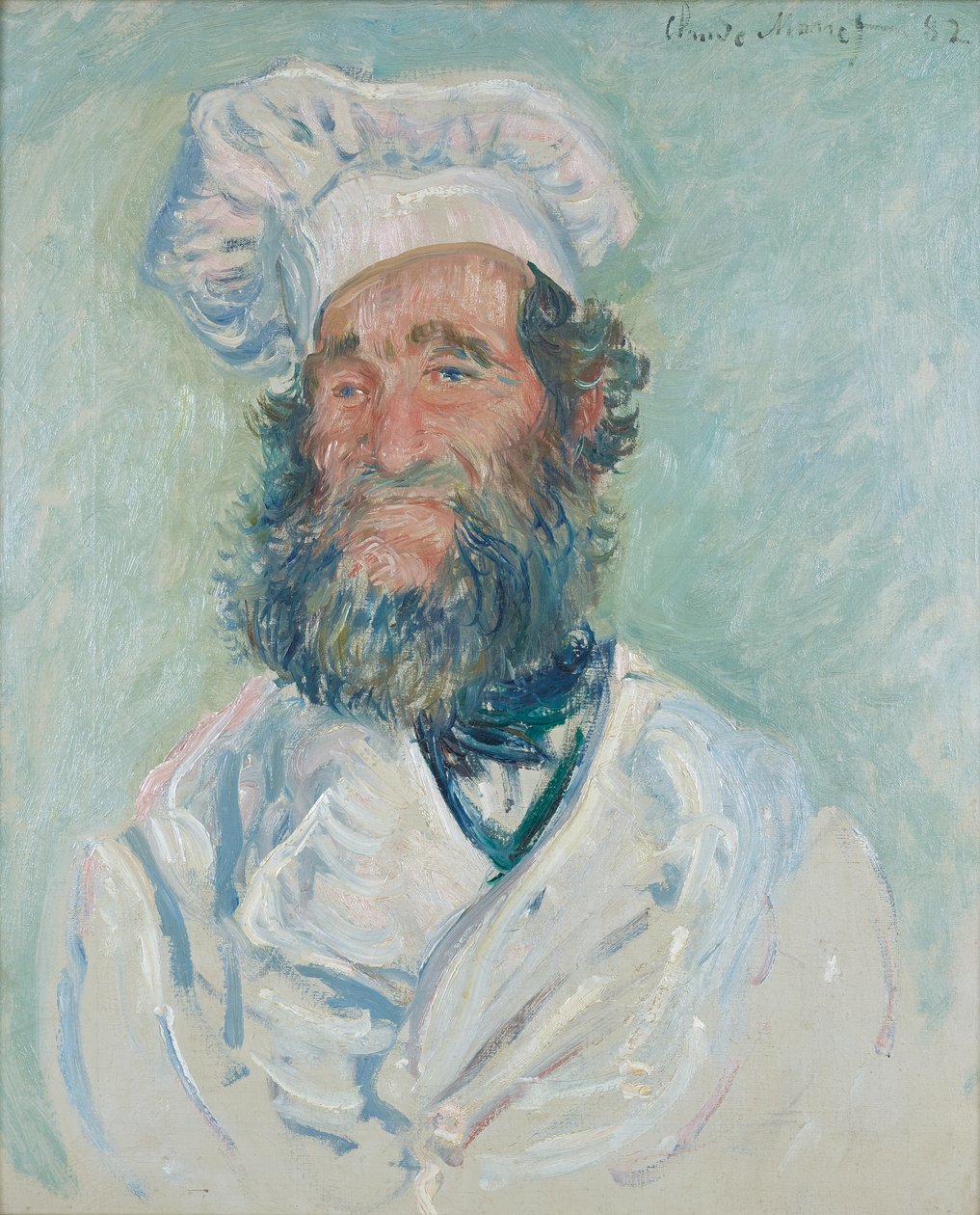 Der Koch (Baba Paul) by Claude Monet