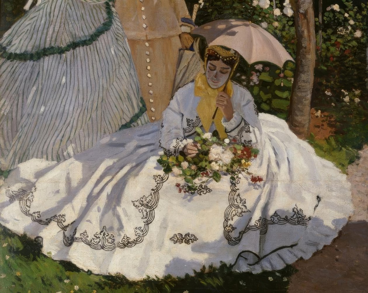 Bahçedeki kadınlar by Claude Monet