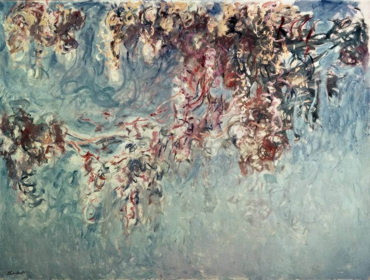 glisinler by Claude Monet