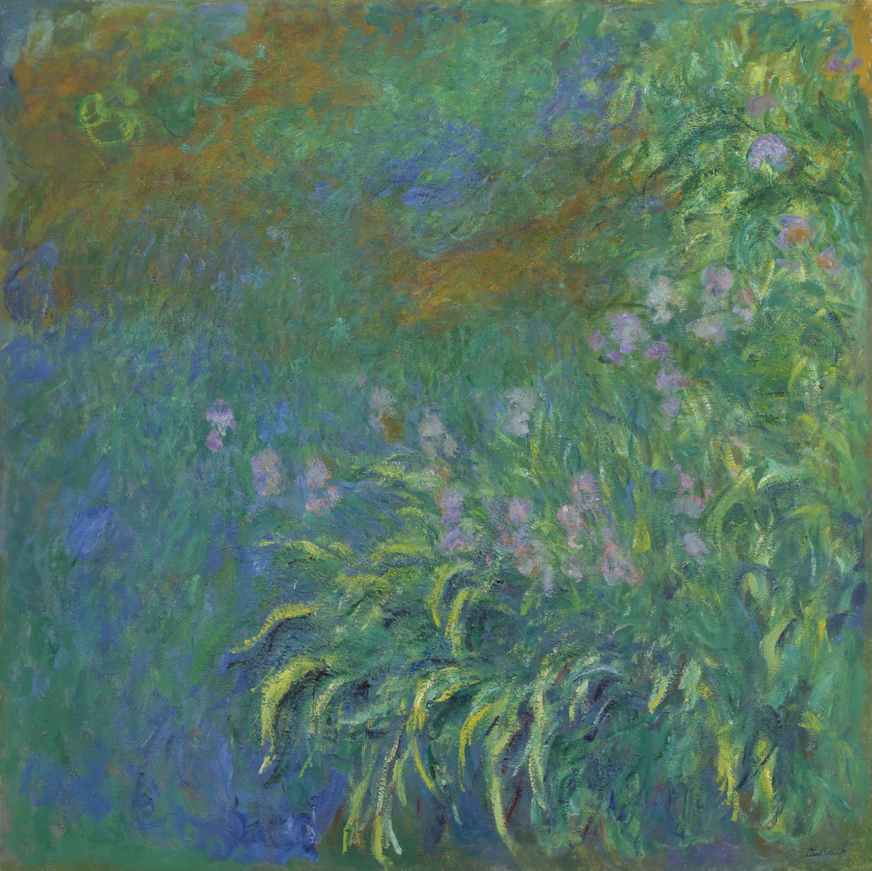 süsen by Claude Monet