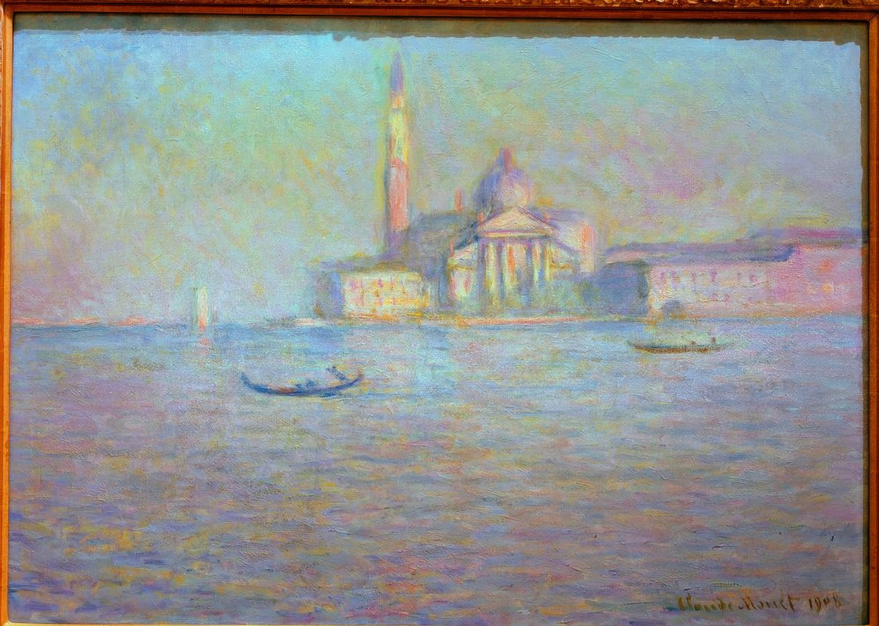 Aziz George Major Kilisesi by Claude Monet