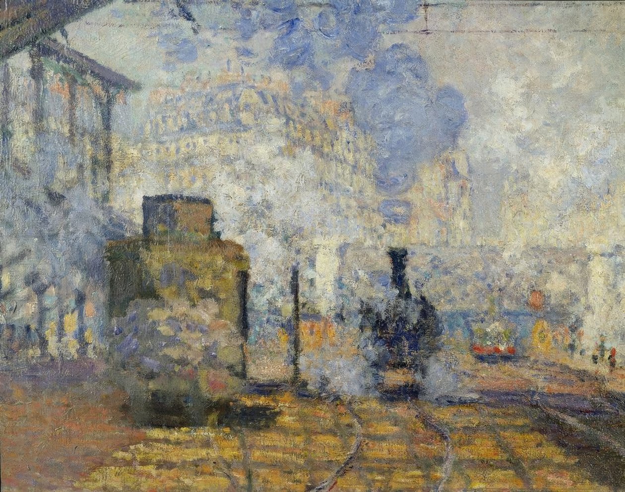 Gare Saint-Lazare by Claude Monet