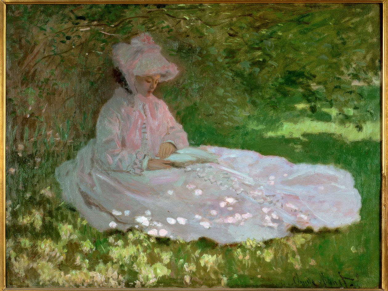 okuma ışığı by Claude Monet