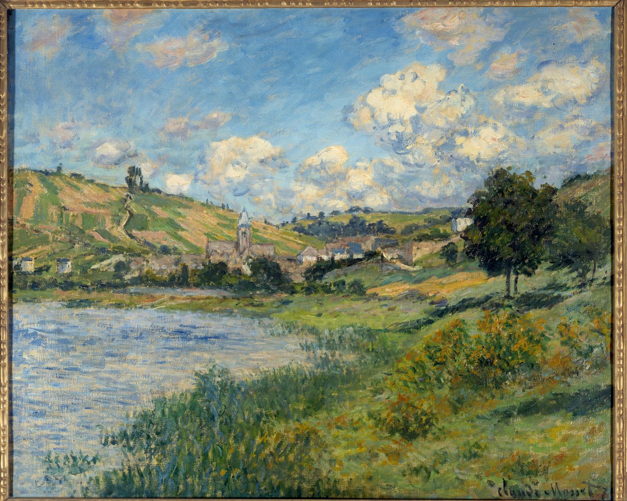 Manzara. Vetheuil. Claude Monet