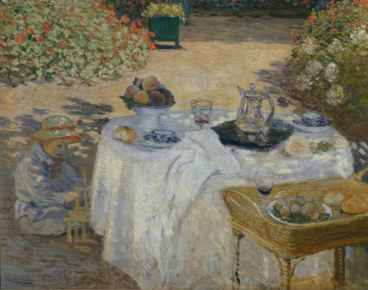 Öğle yemeği by Claude Monet