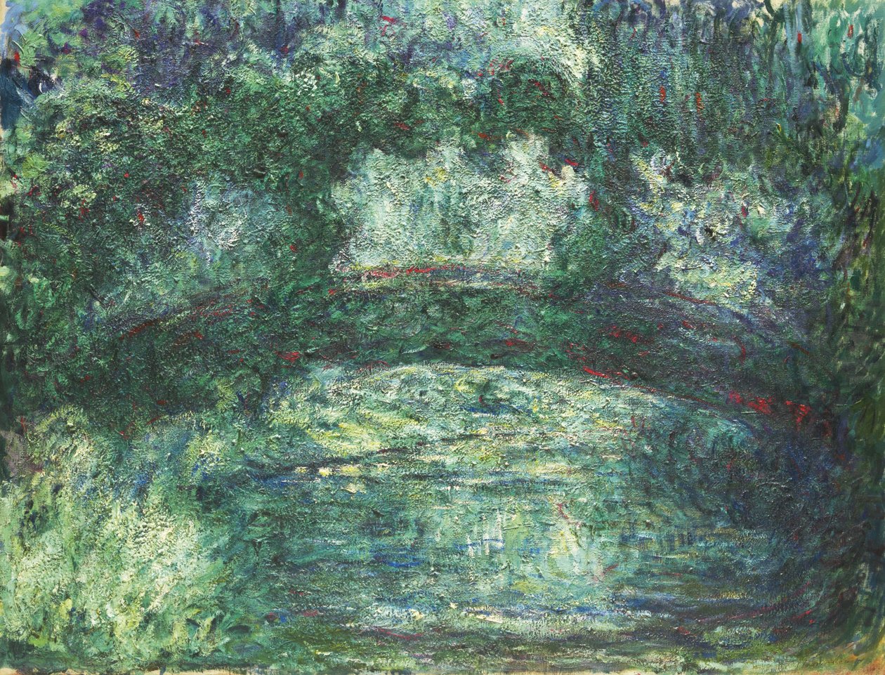 Japon Köprüsü, 1918-1924 by Claude Monet