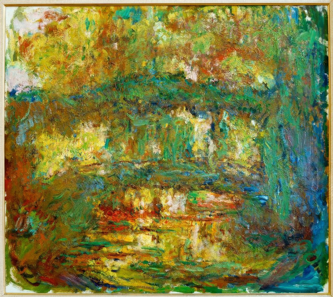 Le Pont japonais (Japon Köprüsü) by Claude Monet
