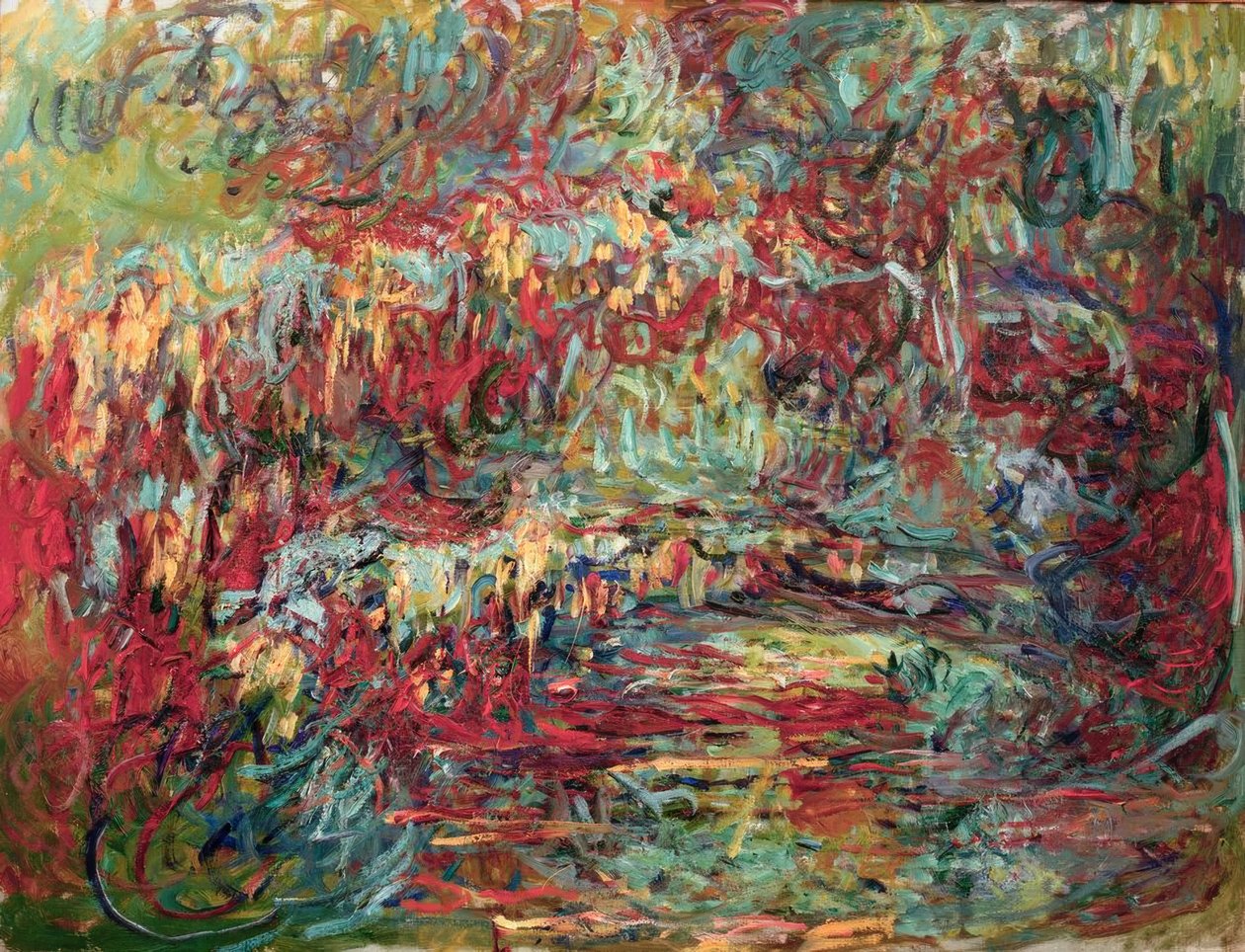 Le Pont japonais (Die japanische Brücke) by Claude Monet