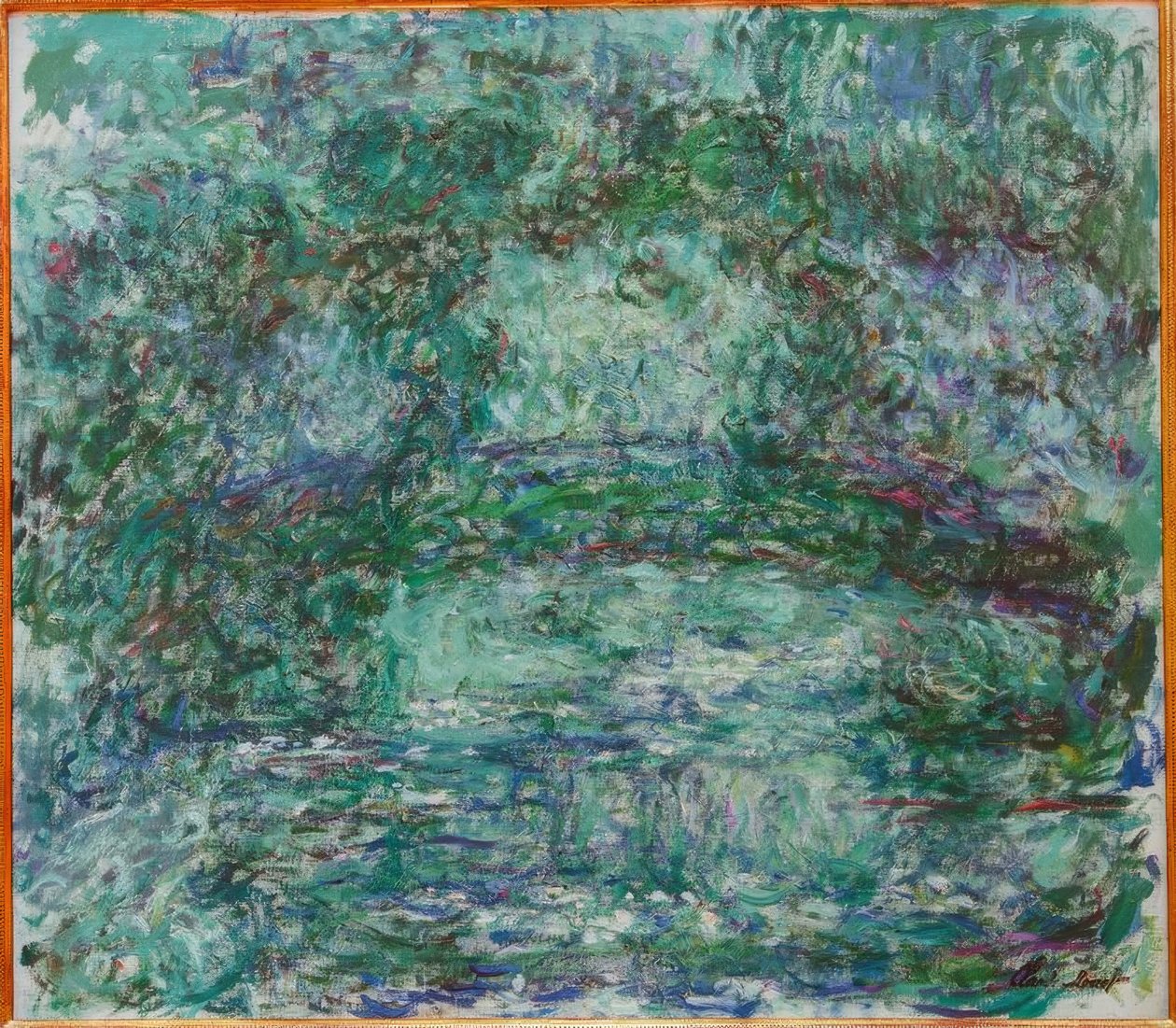 Japon Köprüsü by Claude Monet