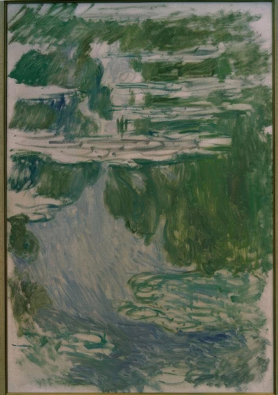 Nilüferleri inceleyin by Claude Monet
