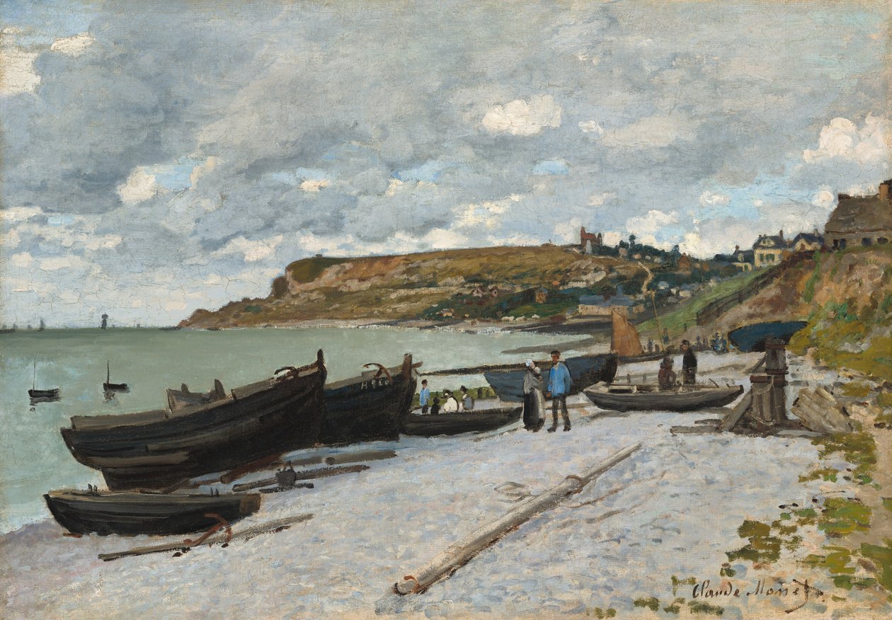 Sainte-Adres, 1867. by Claude Monet