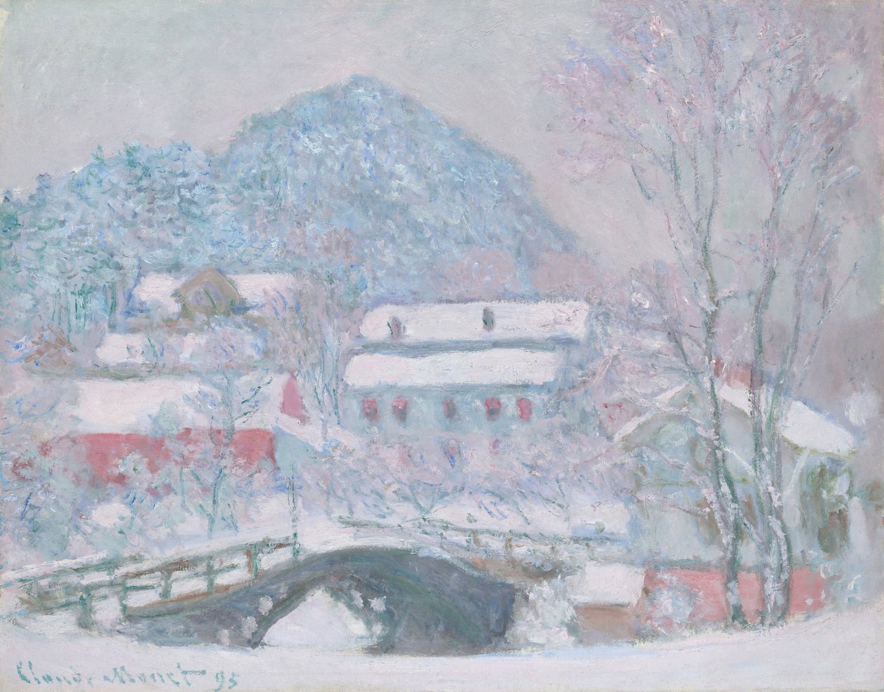 Sandvika, Norveç, 1895. by Claude Monet