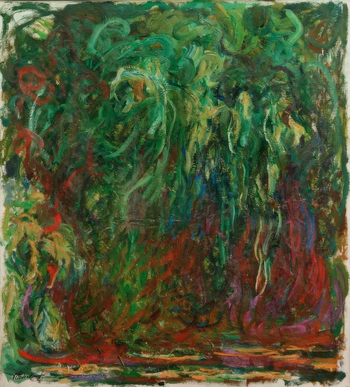 Salkım Söğüt by Claude Monet
