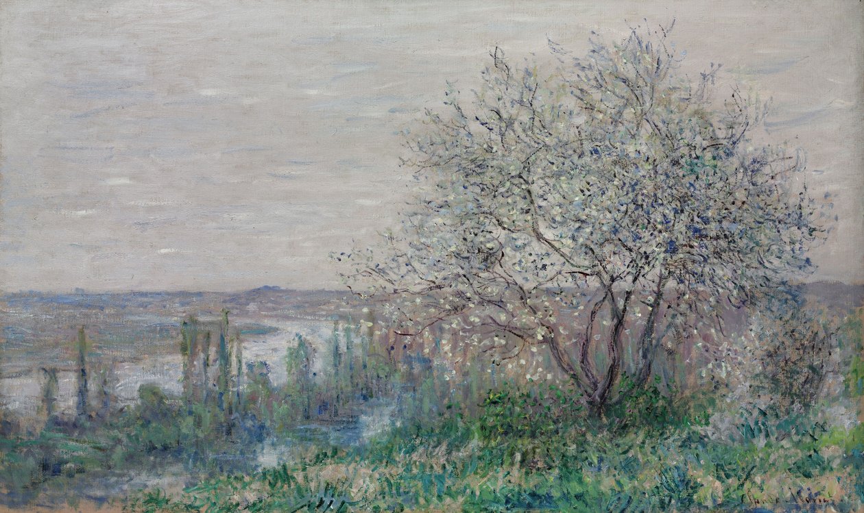 Vétheuil'de bahar havası, 1880 by Claude Monet