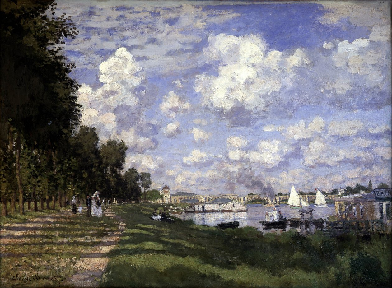 Argenteuil havzası - Claude Monet tarafından by Claude Monet