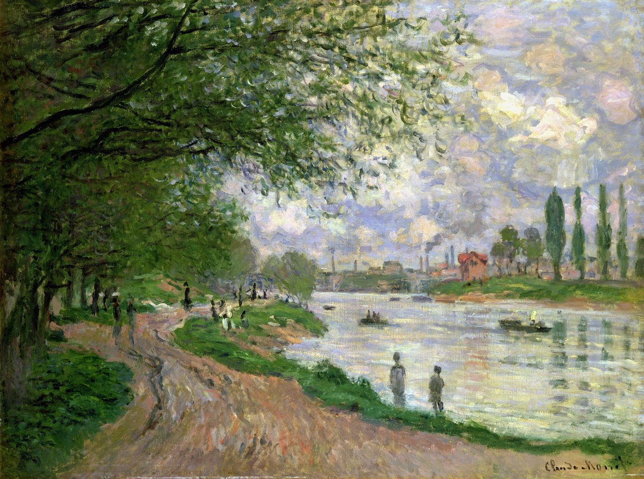 La Grande Jatte Adası by Claude Monet