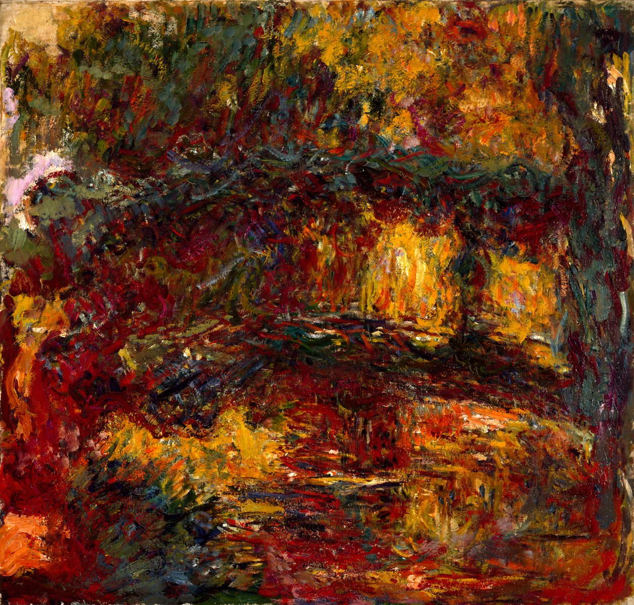 Japon Köprüsü, 1923 by Claude Monet