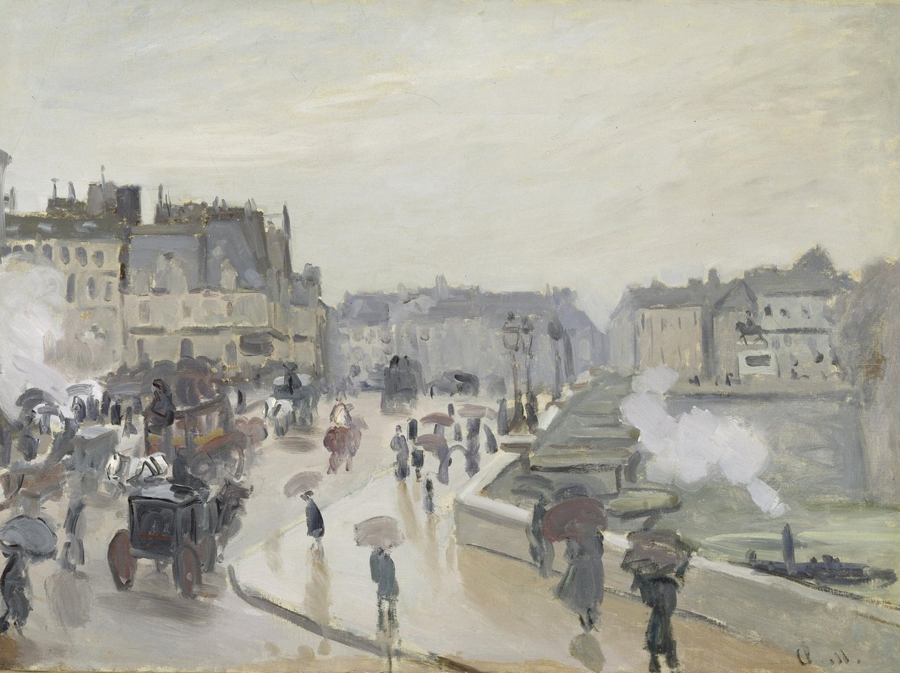 Pont Neuf by Claude Monet