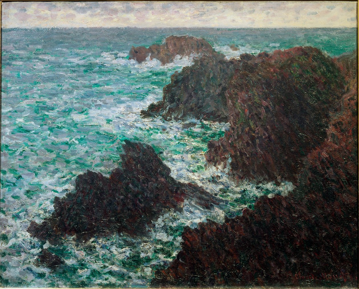 Vahşi sahil Belle-Ile