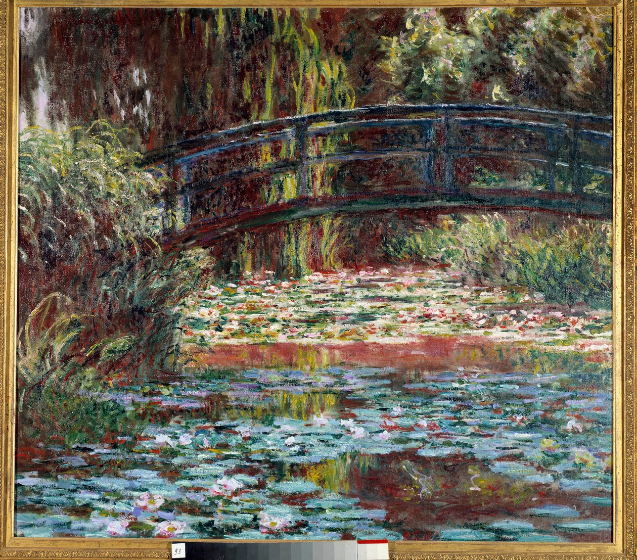 Giverny'deki nilüfer göleti by Claude Monet