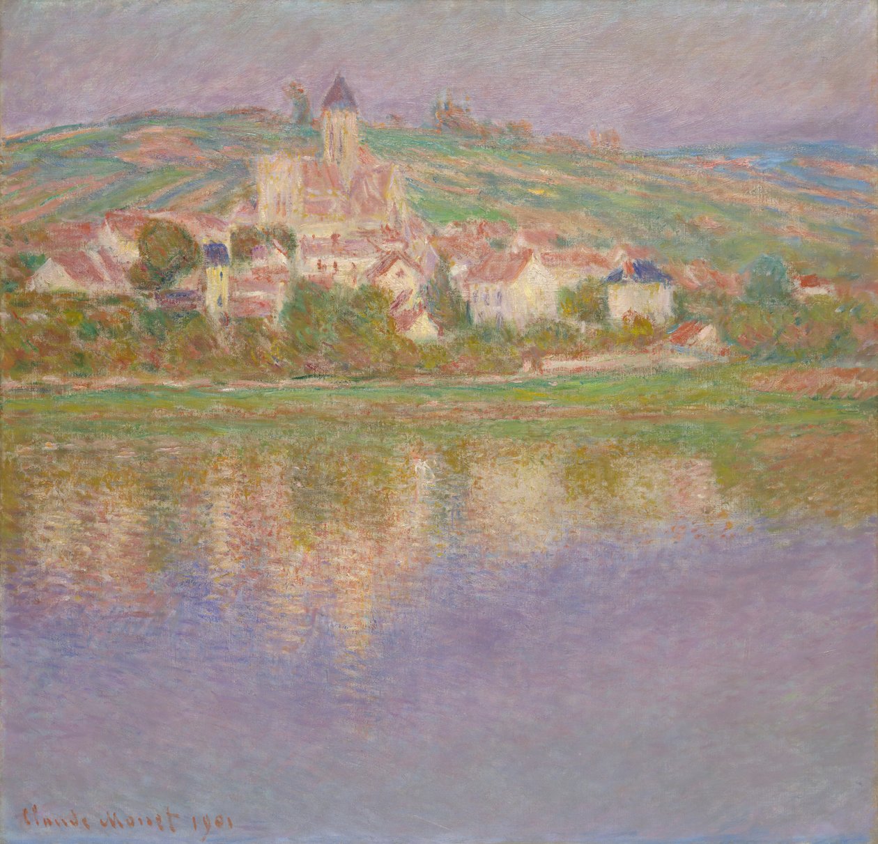 Vetheuil, 1901. by Claude Monet