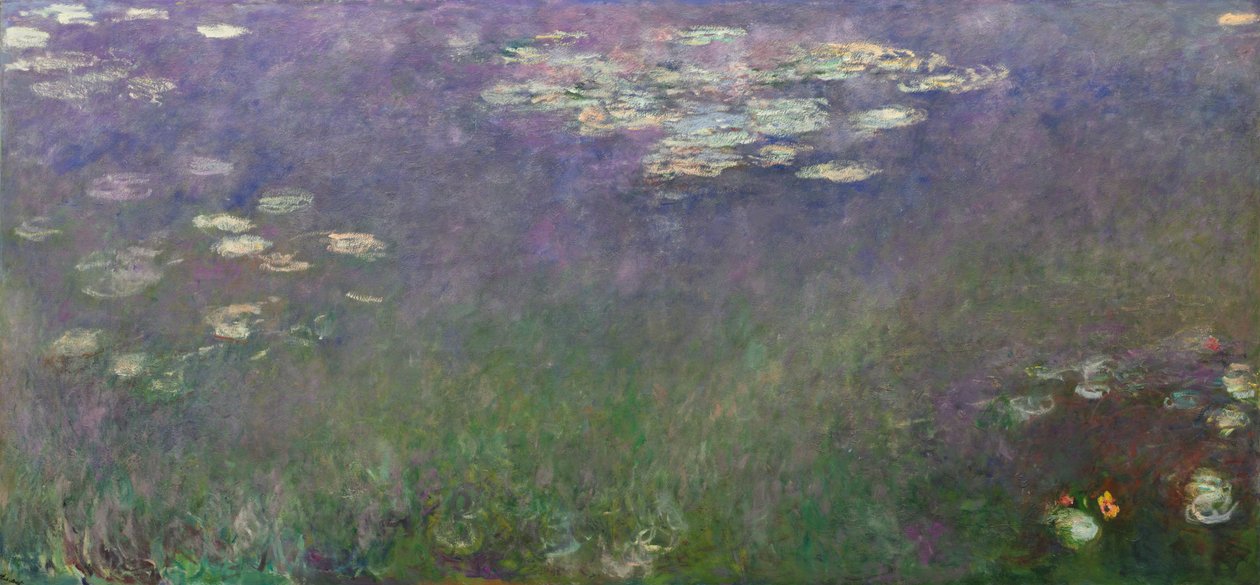 Nilüferler (Agapanthus) by Claude Monet