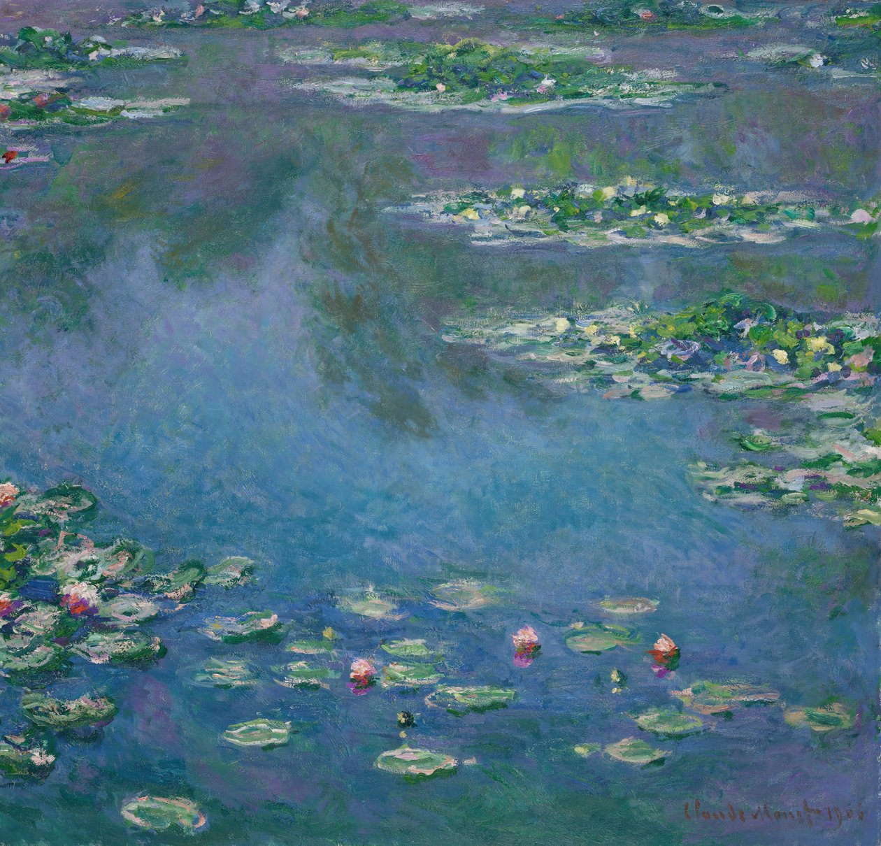 Nilüferler, 1906. by Claude Monet