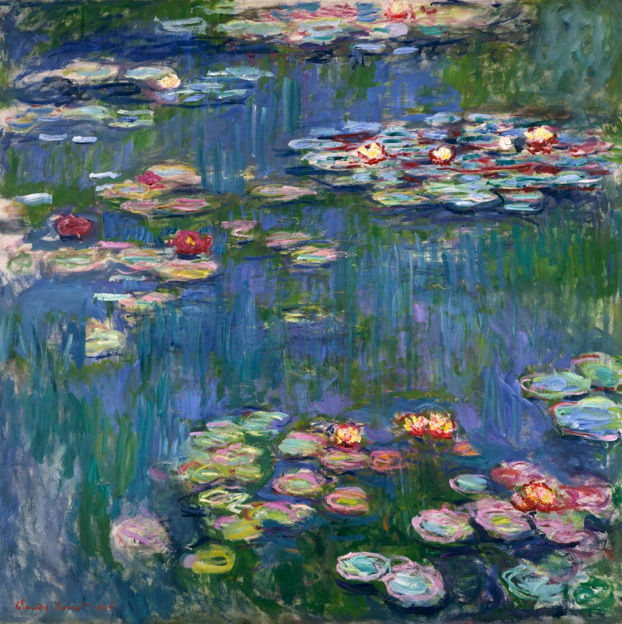Nilüferler, 1916 by Claude Monet