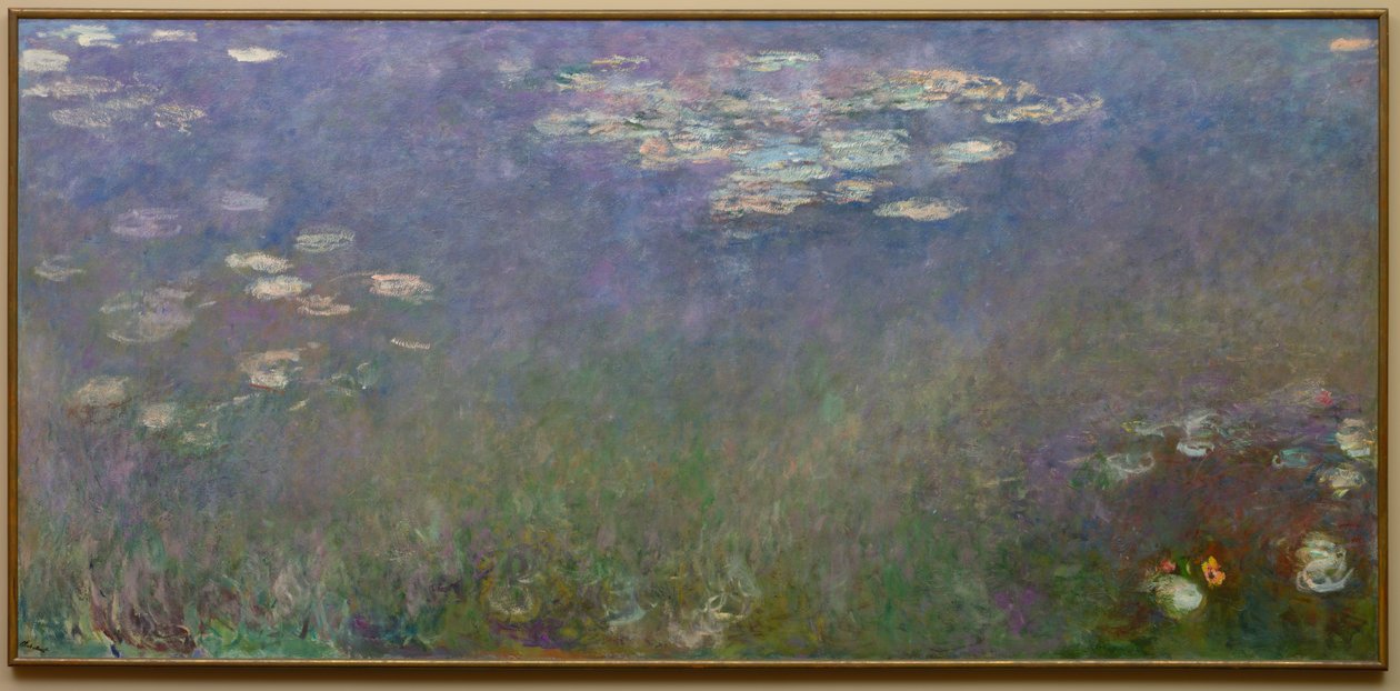 Nilüferler Agapanthus, c. 1915-26. by Claude Monet