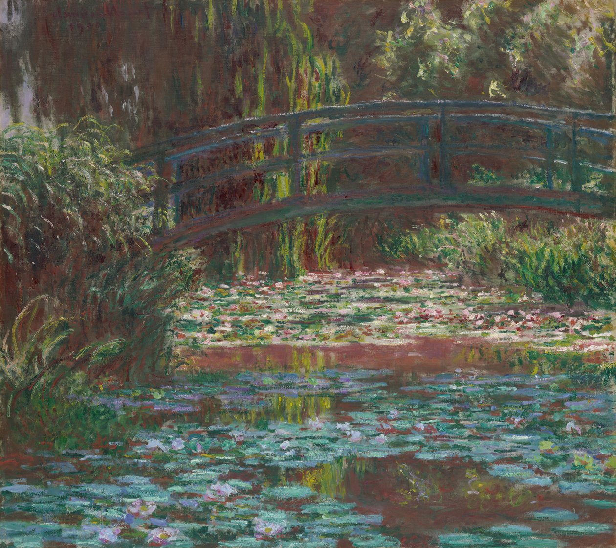 Nilüfer Göleti, 1900. by Claude Monet