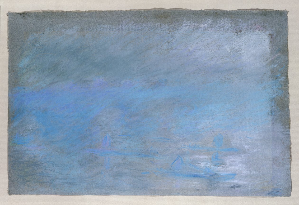 Sisteki Waterloo Köprüsü, 1901 by Claude Monet