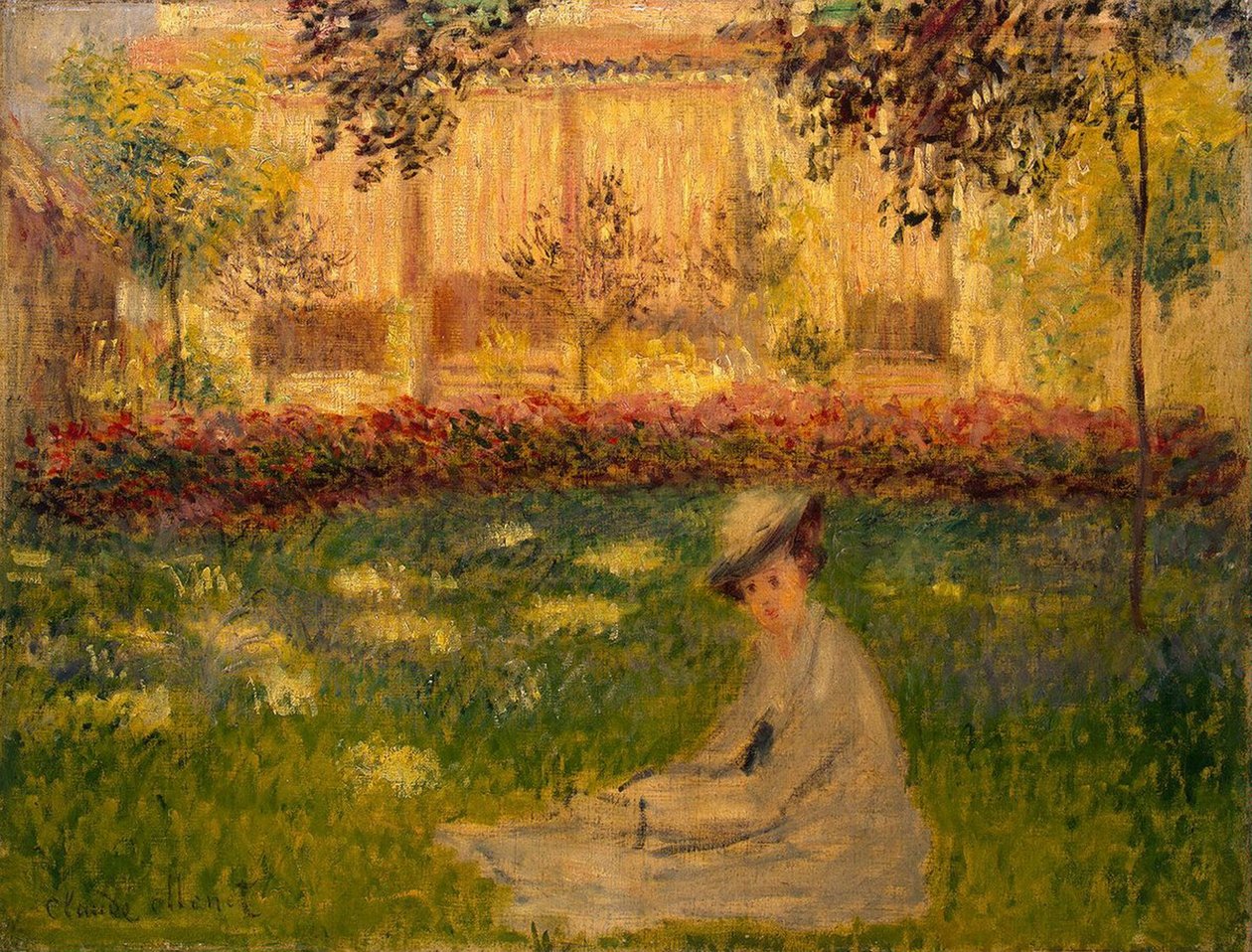 Bahçedeki Kadın by Claude Monet