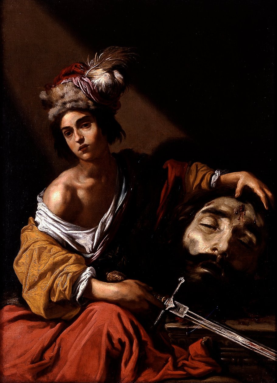 Goliath Başkanı ile David by Claude Vignon