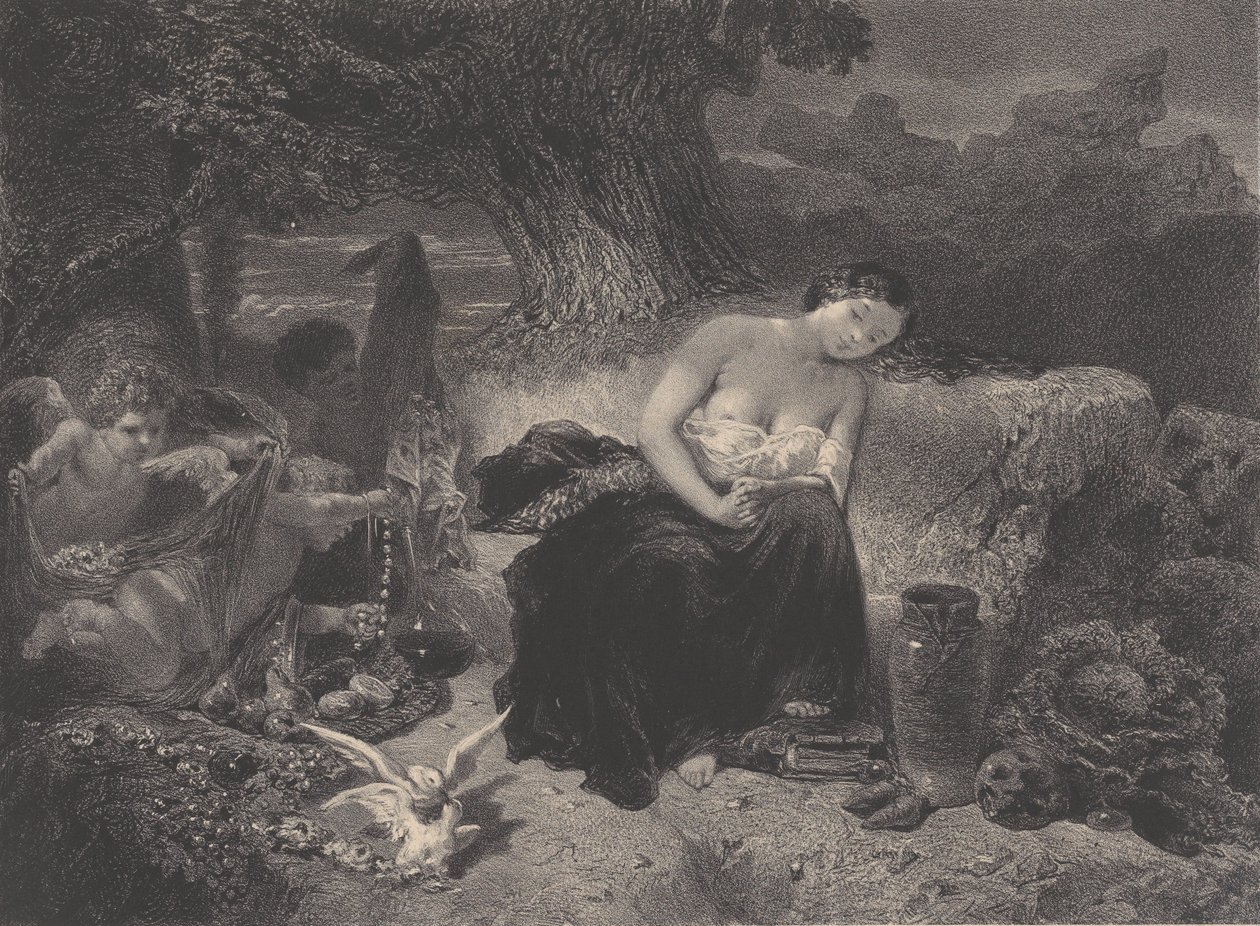 Günaha, ca. 1850. by Célestin Nanteuil
