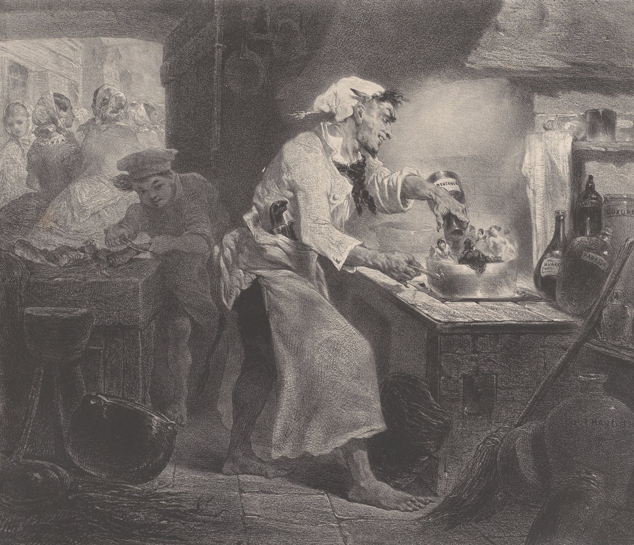 Şeytanın Kızları, M.Ö. 1848-62. by Célestin Nanteuil