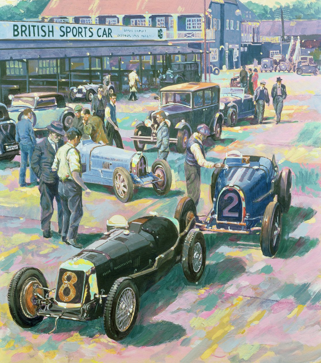 Brooklands Heyday by Clive Metcalfe