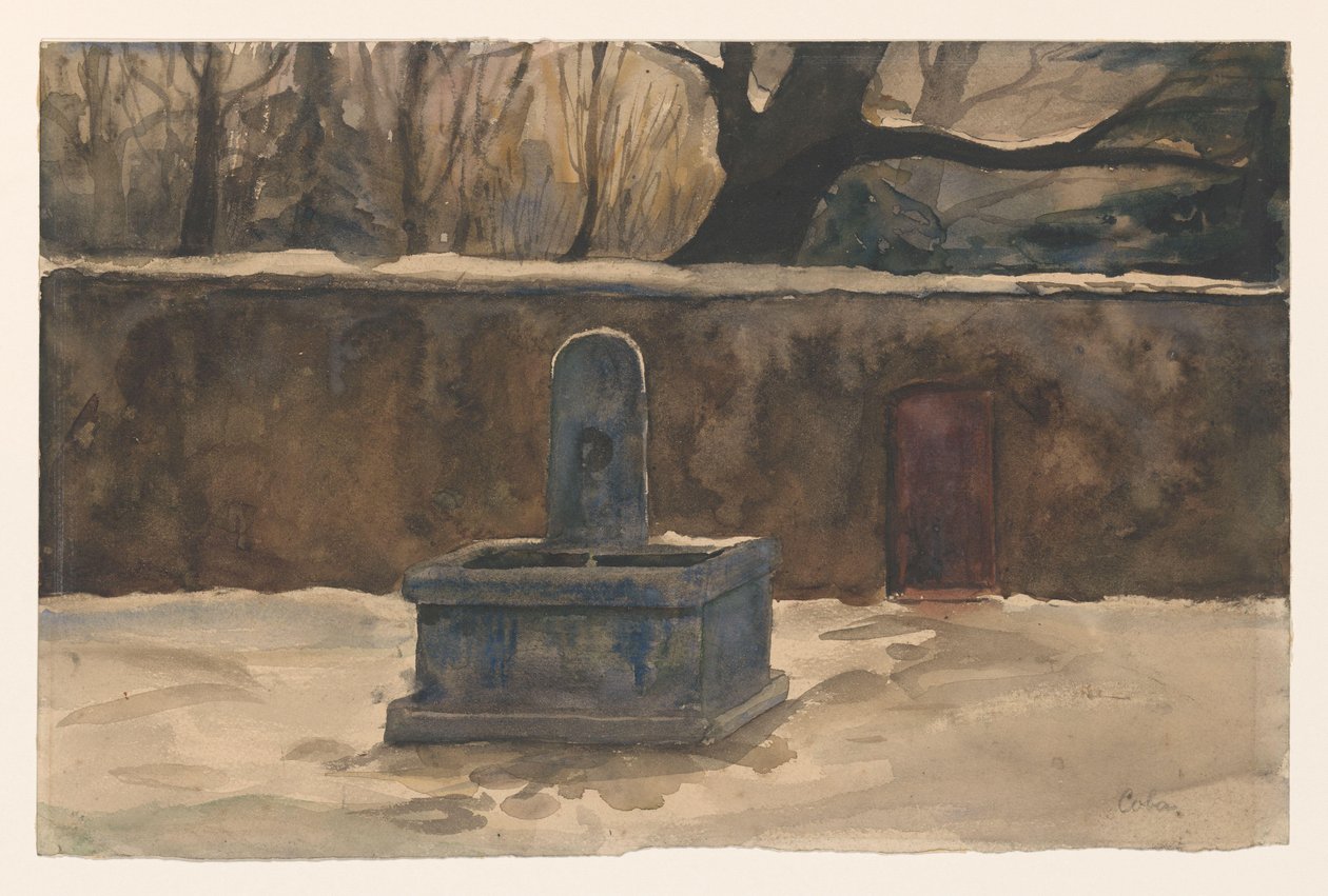 Duvarda su kuyusu by Coba Steenhoff