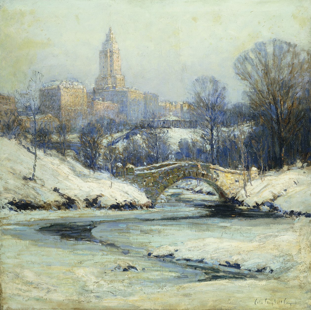 Merkezi Park by Colin Campbell Cooper