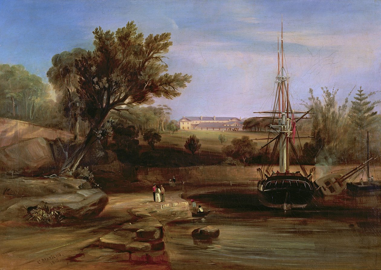 Sidney Koyu, 1842 by Conrad Martens
