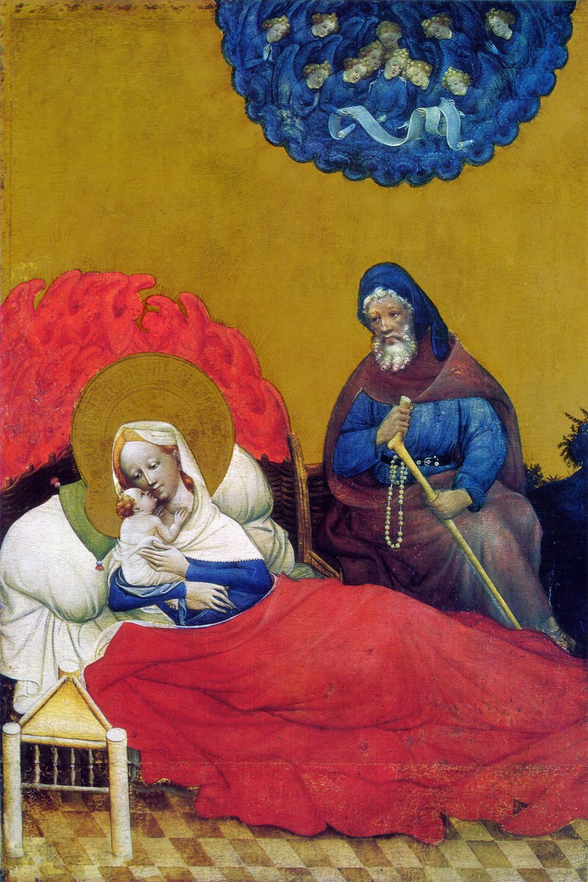 Marienalter - Sol panel by Conrad von Soest