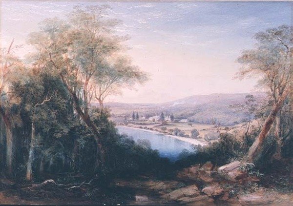 Rose Bay, Sidney by Conrad Martens