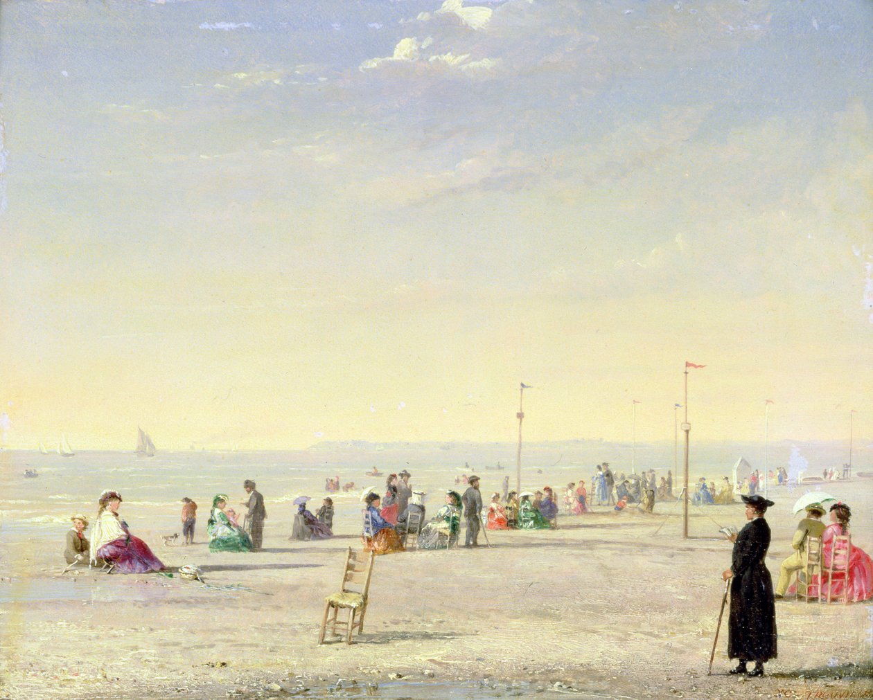 Trouville by Conrad Wise Chapman