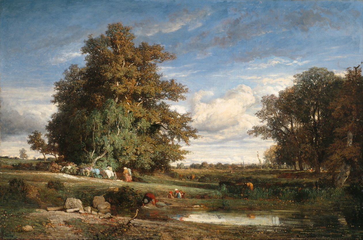 Bataklık by Constant Emile Troyon