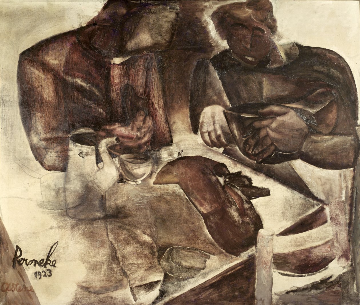 siyah ekmek by Constant Permeke