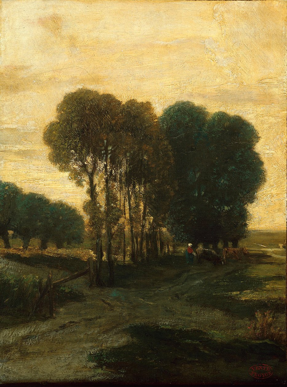 Bir Ağaç Kümesi by Constant Troyon