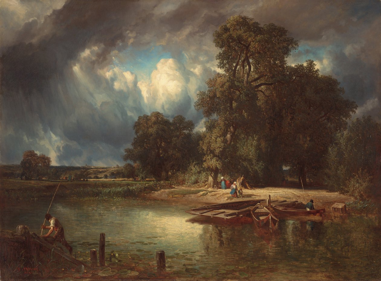 Yaklaşan Fırtına, 1849. by Constant Troyon